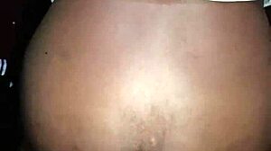 Pretty ebony amateur couple fucking doggystyle till i cum inside her pussy