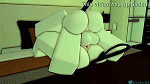 Roblox Porn Features Big Tits And Ass With Monster Cocks In Hardcore Action!