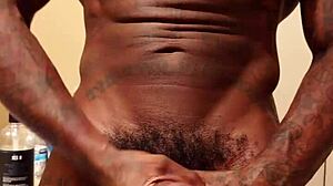 Hallelujah Johnson Worships Jeremiah's Big Black Cock