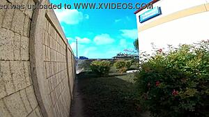 i'm nude posing and teasing cock at the public beach, cumming in the plaza