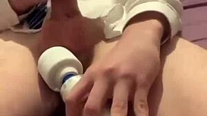 Playing with magic wand!