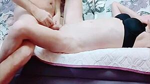 i'm amateur wife in rough casting with big cock