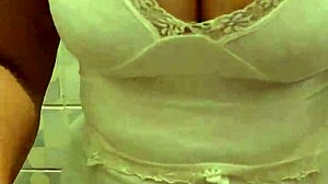 Best friend's mom catches me and swallows cum