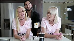 Blonde Teen Babe In Freeuse FFM Threesome Sex. Young Pussy Group Fucking With Freeuseteen 18+ Action.