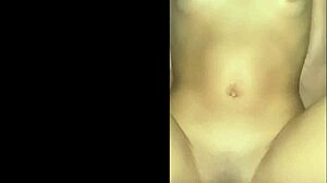 Girlfriend enjoys jumping on cock and making me cum in bedroom before sleep.