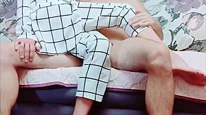 i'm amateur wife in rough casting with big cock