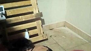 French Amateur Slut in Satin Doggy