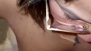 Best friend's mom catches me and swallows cum