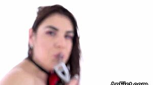 are these feisty lezzie centerfolds really fist fucking those juicy cunts and ass holes