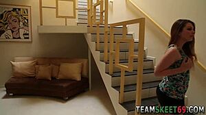 teen showers and gets creampie in hd