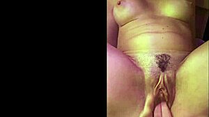 Oh yeah, this wet pussy is squirting hard in the sauna from intense fingering