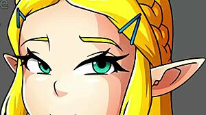 princess zelda gives jerk off instructions in a narrative style