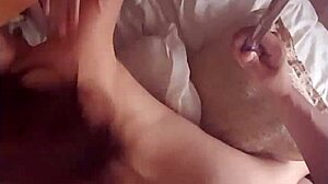 latina ass gets bent over for doggystyle blowjob in amateur homemade mexican booty action with selfystick