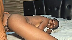 Squirting 19 year old riding big dick sex mate from tinder in missionary and doggystyle