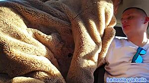 best friend fucks me anal in car deep in forest