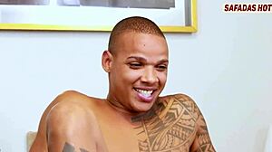 Mega endowed guy fucks the naughty nurse in lingerie