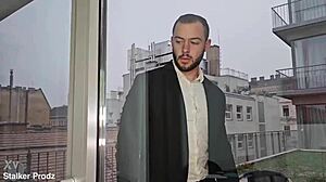 Kristina Grace's rough DP session with boss and colleague