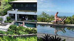 Outdoors Couple Rips Clothes For Sex