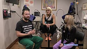 Does Dr Tampa Spread Channy's Legs During Physical?