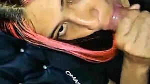 stepmom caught under sofa gives stepson quick creampie homemade