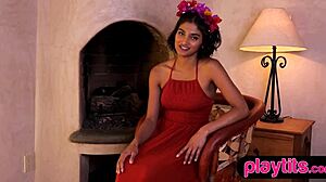 Does Big Ass Asian Milf Undress Outdoors?