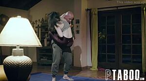 bratty actress casey calvert loses sex bet to stuntman