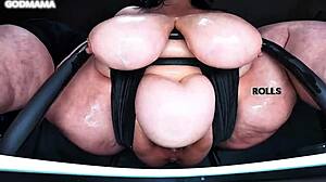 beg your super sized godmama to douse you with her big wet pussy squirt