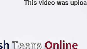 Wow! 18-Year-Old Swallows Hot Load on Christmas!