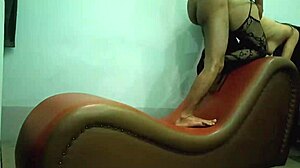 Myanmar Cheating Wife Enjoys Hardcore Sex Big Ass Bent Over Sofa