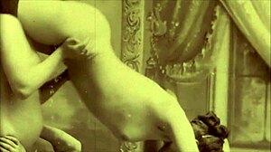 Vintage Lesbians Engage in Intense Muff Diving