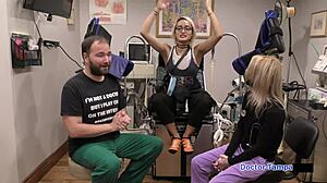 Does Dr Tampa Spread Channy's Legs During Physical?