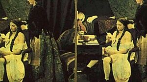 Vintage Lesbians Engage in Intense Muff Diving