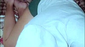 little mexican girl homemade sex in room watching tv