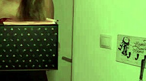 Merry Christmas Celebration with Russian European Beauty