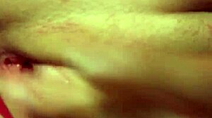 prettiest pink pussy stuffed with monster cock and dildo in fat ass panties