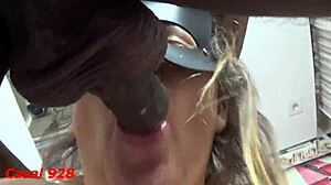 BRAZILIAN COUPLE LINGERIE BLOWJOB AND PUSSY LICKING WITH WIFE FUCKING