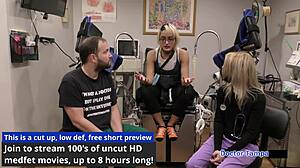 Does Dr Tampa Spread Channy's Legs During Physical?