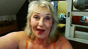 Dawnskye gives james her dirty panties after fingering her hairy pussy