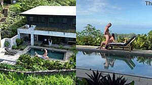 Outdoors Couple Rips Clothes For Sex