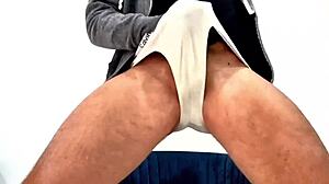 Wow! Huge Cock After Seeing Stepmom In Shower!