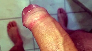 Wow! Huge Cock After Seeing Stepmom In Shower!