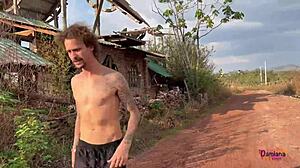 Caught Fucking At Waterfall On Vacation With Damiana