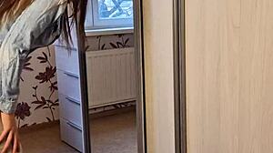 I Stuck In The Wardrobe And Got A Blowjob