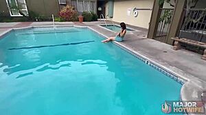 Stunning Brunette Syren De Mer's Wet Twat Fucked by Rome Major.