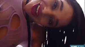 i watch ebony lua sophia squirt all over before getting anal fucked by big black cock