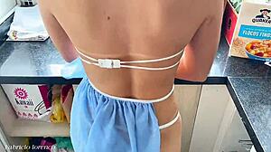 brazilian teen's ass fucked by boss 😈