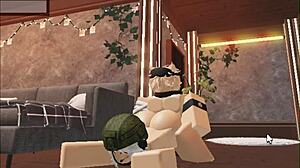 cute blonde boy enjoys one on one with soldier girl in army setting