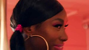 Ebony Mystique's Huge Tits And Big Ass Make You Cum During Solo Masturbation