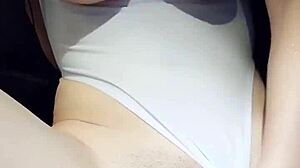 China Beautiful explores solo pleasures with a cute Asian babe and her big tits.