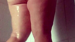 Unexpected shower encounter with best friend's mom